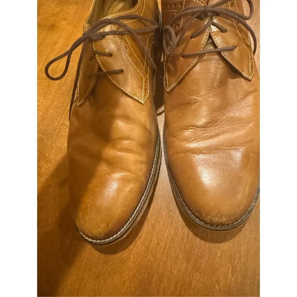 Men’s J Murphy by Johnston and Murphy leather dress shoes size 10